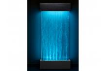 DEC0004 Mur de bulles d'eau VALENCIA - LEDs à couleur changeante - H.122 cm