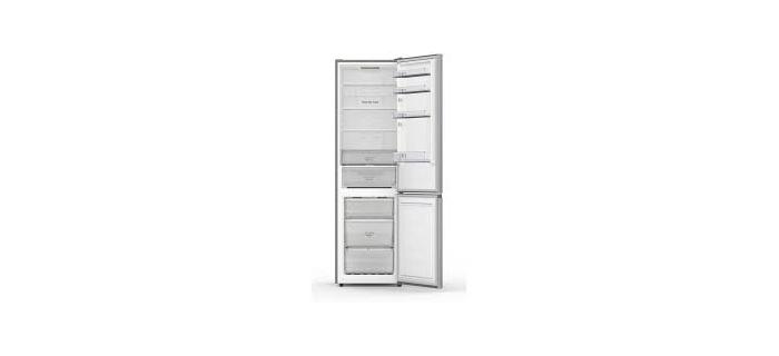 Réfrigérateur combiné - HISENSE - RB440N4ACC - 2 portes - 336 L - 59,5 x 57,9 x 201,7 cm - Inox