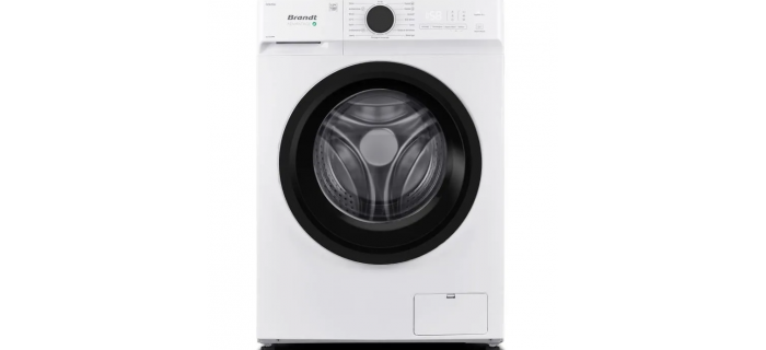 BRANDT LLC3124W Lave-linge 12Kg 1400tr/min Induction