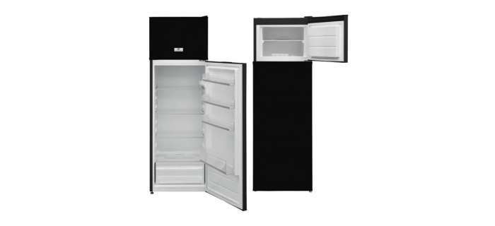CONTINENTAL EDISON CEF2D240B Réfrigérateur 2 portes 242,5L Froid statique L 54 cm x H 160 cm