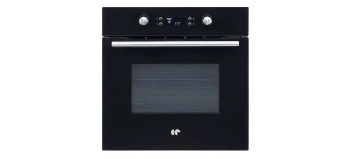 CONTINENTAL EDISON CEF65PB Four encastrable Pyrolyse - 65L - Chaleur tournante