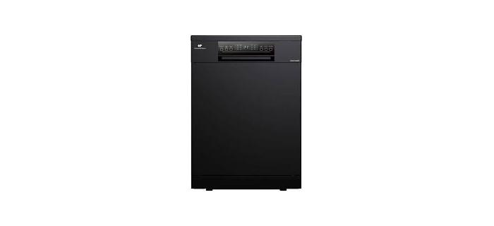 CONTINENTAL EDISON CELV1544IBP Lave-vaisselle pose-libre - 15 couverts - Inverter - 60 cm - 42 dB - Noir mat