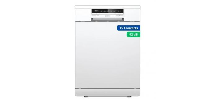 GEDTECH GLV1542WH - Lave-vaisselle 15 couverts - 42 dB