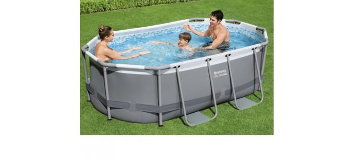 JAR0321 Kit Piscine hors sol tubulaire BESTWAY - Steel Pro MAX - 305 x 200 x 84 cm