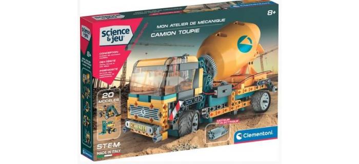 JEU0079  Mon atelier mécanique - CAMION TOUPIE