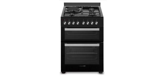 LA GERMANIA SM61DFN -  Cuisinière mixte / 2 Fours Electriques