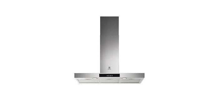Hotte décorative - ELECTROLUX - LFT429X - Inox - 3 vitesses - 89,8 cm