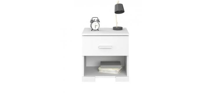 MEU0294  lot de 2 CHEVETS 1 TIROIR ET 1 NICHE