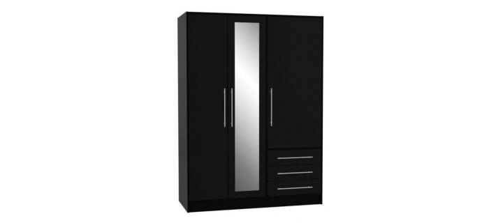 MEU0394 Armoire de chambre L144cm