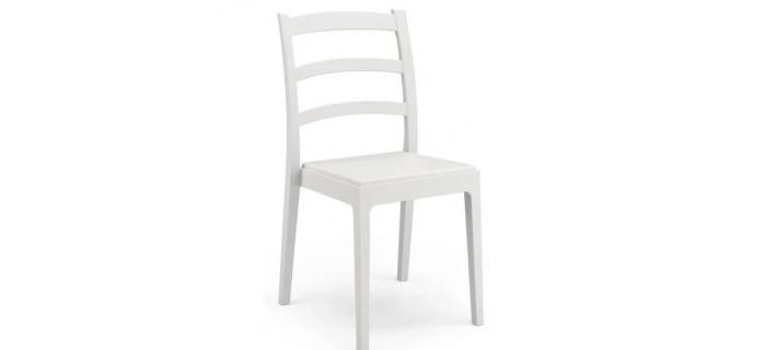 MEU0569 Lot de 4 chaises en Polypropylène