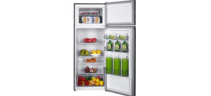 OCEANIC OCEAF2D206S3 - Réfrigérateur 2 portes Réfrigérateur congélateur haut 206l