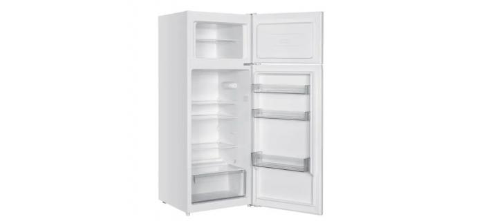 OCEANIC OCEAF2D206W3 - Réfrigérateur 2 portes Réfrigérateur congélateur haut 206l