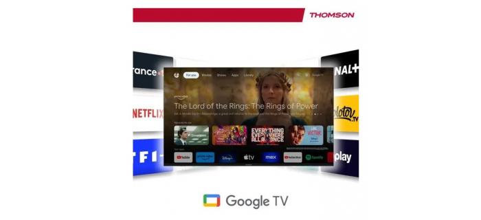 Thomson 43UG4S14 - TV LED 43” (109 cm) - 4K UHD - Google TV
