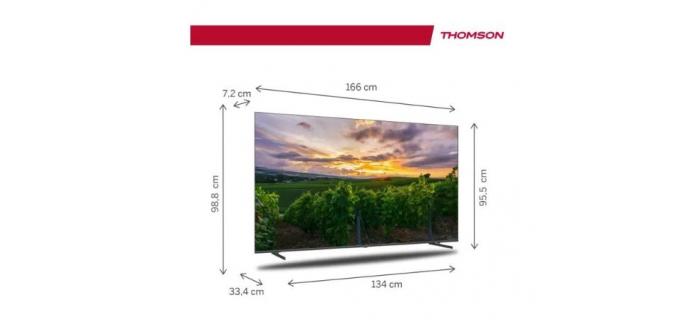 THOMSON 75QA2S13 - TV QLED 75" (190 cm)