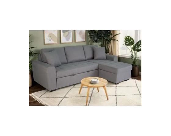 CAN0466 Canapé d'angle convertible réversible - Tissu gris clair.JPG