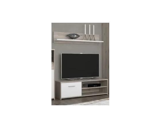 MEU0559 MEUBLE TV GULADA AVEC ETAGERE CHENE CLAIR .jpg