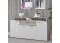 MEU0561  Buffet 4 portes 1 tiroir Bois Blanc  GULADA  .jpg