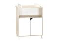 PUE0039 Commode à langer - Babyprice - Scandi naturel - 2 portes - 1 niche -.JPG