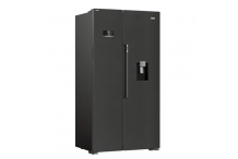 BEKO GN163241DXBRN Réfrigérateur américain 91cm 576l no-frost noir