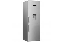 BEKO RCNA366DSN Réfrigérateur congélateur bas - 320 L (211+109) - NeoFrost - Gris acier