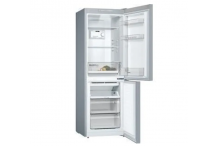 BOSCH KGN33NLEB - SER2 Réfrigérateur combiné - inox look -Volume utile total: 282 l - 176x60cm - No Frost - Inox