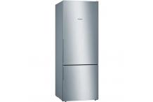 BOSCH KGV58VLEAS - Réfrigérateur combiné - 500 L (376 L + 124 L) - Froid low frost grande capacité- L 70 x H 191 cm - Inox