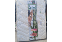 LIT0423 Matelas Mousse 140x190cm VITALITY GREEN POWER Bambou