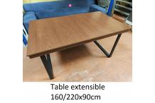 MEU0319 Table à manger Extensible 160/220 x 90cm