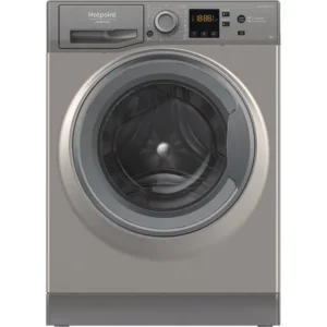 HOTPOINT NSWM946GGFR  Lave-linge Freshcare 9 kg -1200 tours/min - GRAPHITE – Image 1