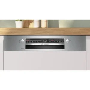 Lave-vaisselle semi-encastrable BOSCH SMI2HTS02E SER2 - 13 couverts - Induction - L60cm - 46 dB - Acier Brossé – Image 3